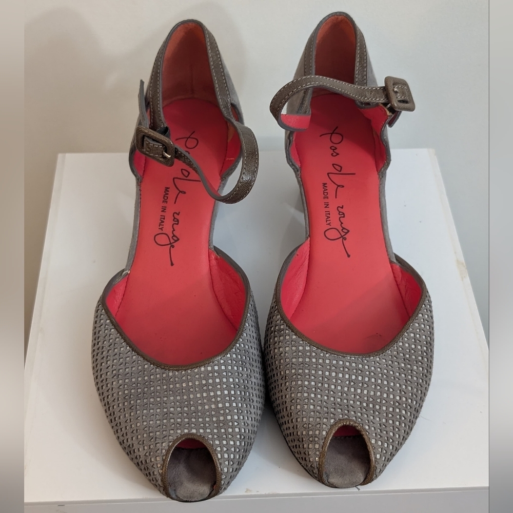 Pas De Rouge Made In Italy Shoes Size 38.5 View 4